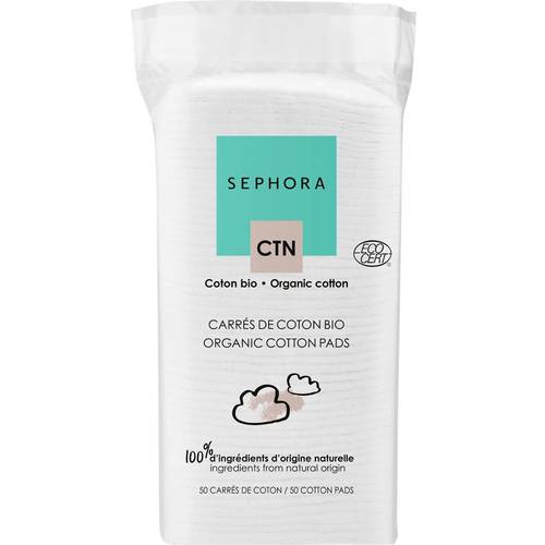 Sephora Collection: Organic Cotton Pads (50 Pieces)