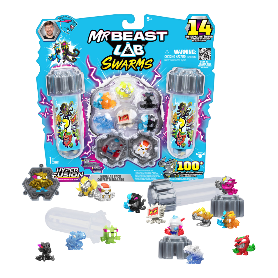 MrBeast: Lab Swarms Micro Figure (Pack of 14)
