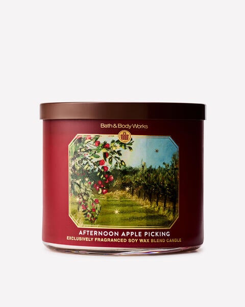 3-Wick Candle: Afternoon Apple Picking