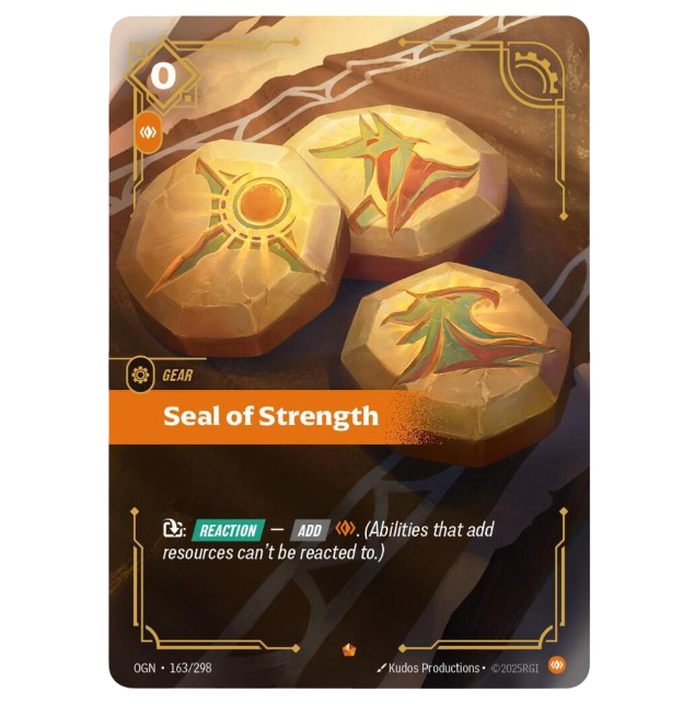 Seal of Strength - Origins