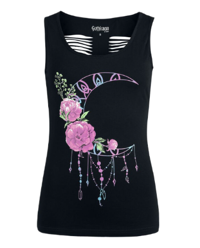 Gothicana Strong And Smart Top (Black)