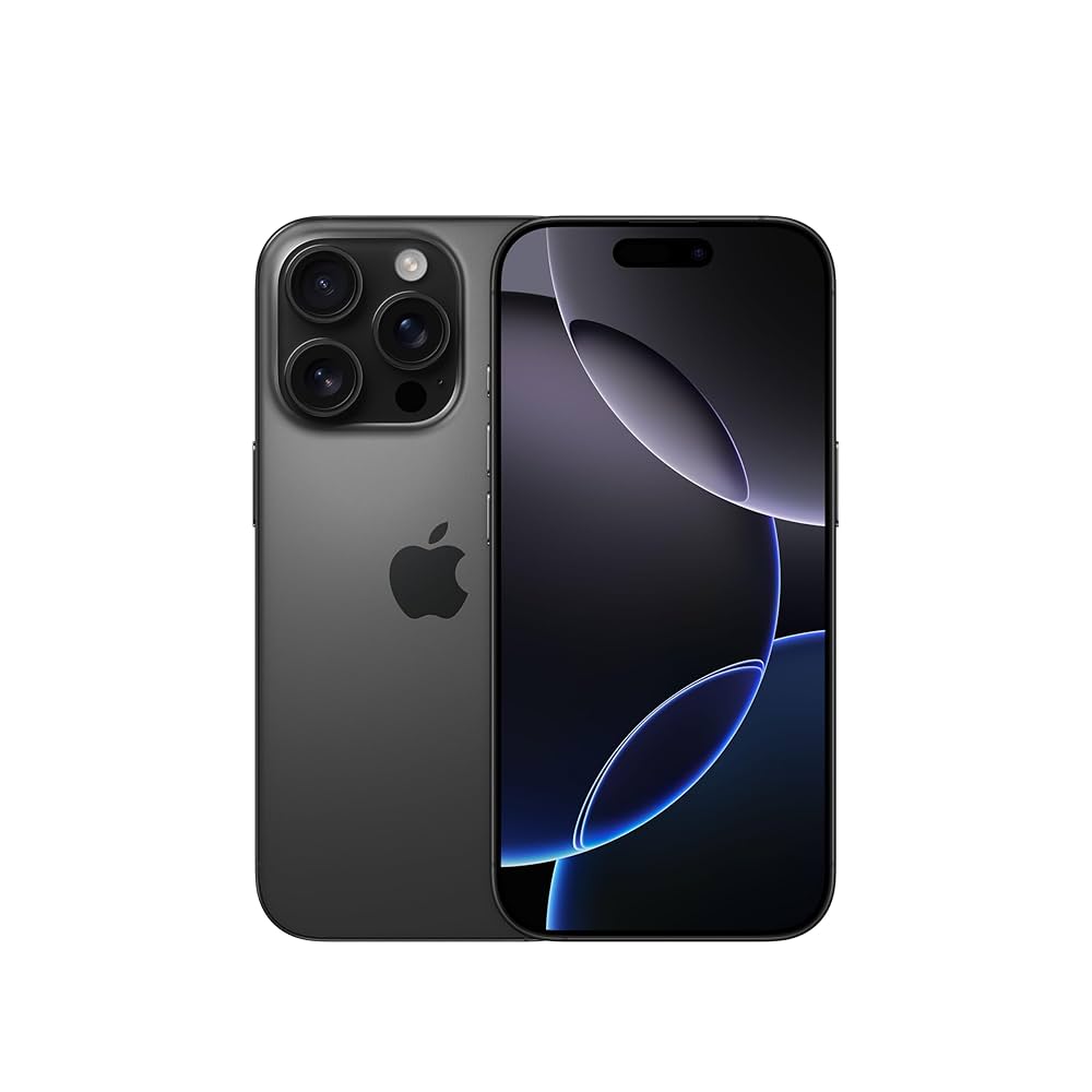 Apple: Iphone 16 Pro - 128GB Dual Sim (Titan Black)