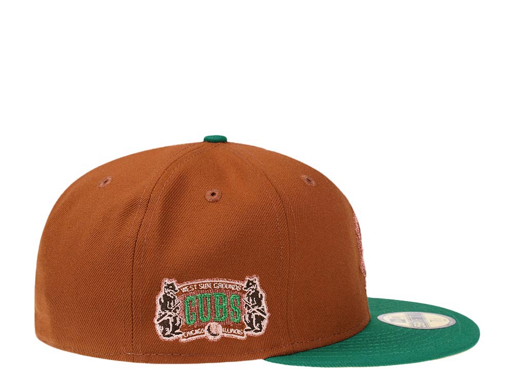 Men's New Era: Chicago Cubs West Side Grounds Heavy Copper Edition 59Fifty Fitted Hat