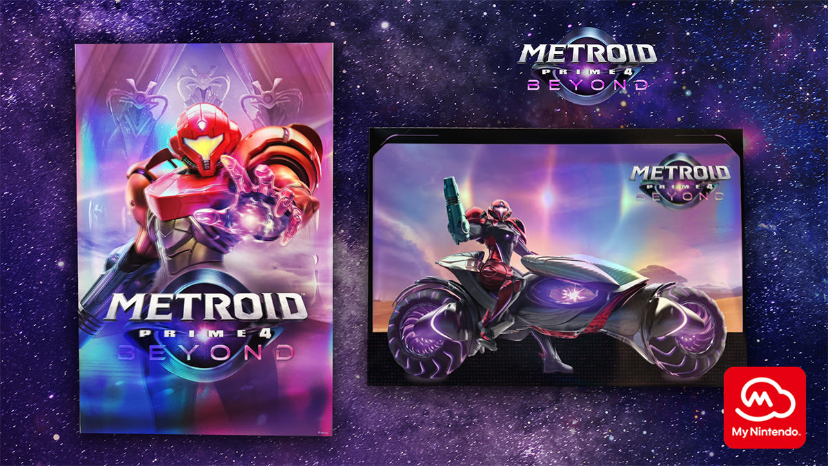 Metroid Prime 4: Beyond Holographic Poster Set