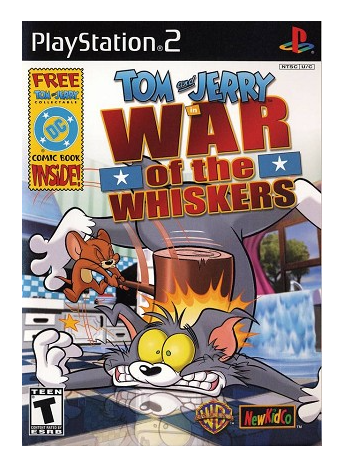 Sony Playstation 2 Game: Tom and Jerry War Of Whiskers