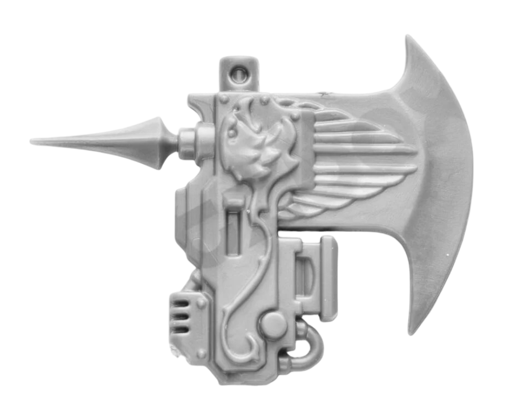 Adeptus Custodes Allarus Custodians Castellan Axe Head