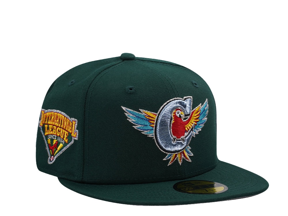 New Era: Charlotte Knights Dark Green Prime Edition 59Fifty Fitted Hat