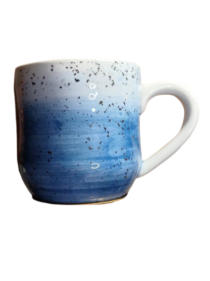 DEI: Ombre Speckled Stoneware Coffee Mug