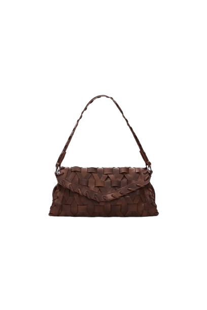 Desigual: Women's Small Braided Bag (Brown)