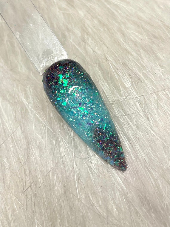 Mermaid Scales Thermal Nail Dip Powder