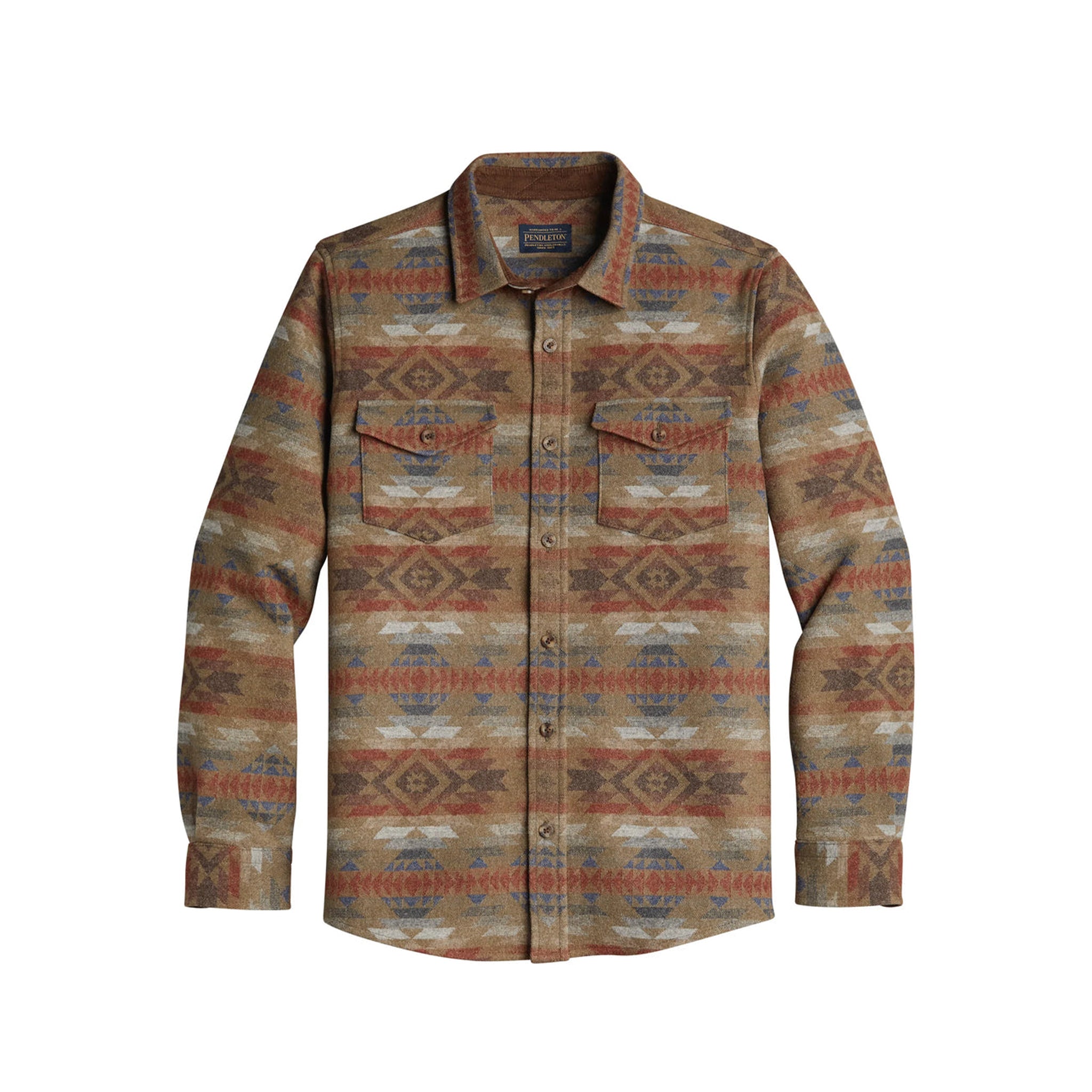 Pendleton La Pine Overshirt (Smith Rock Green)