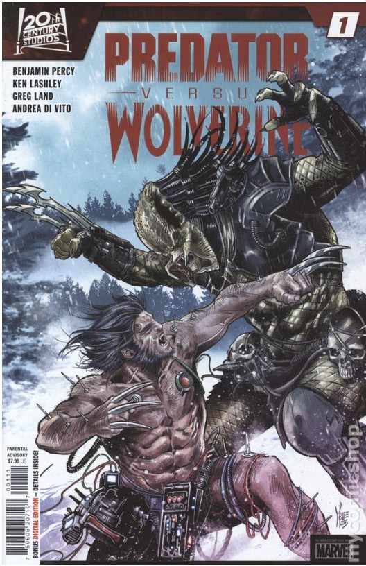 Marvel 2023: Predator Vs Wolverine