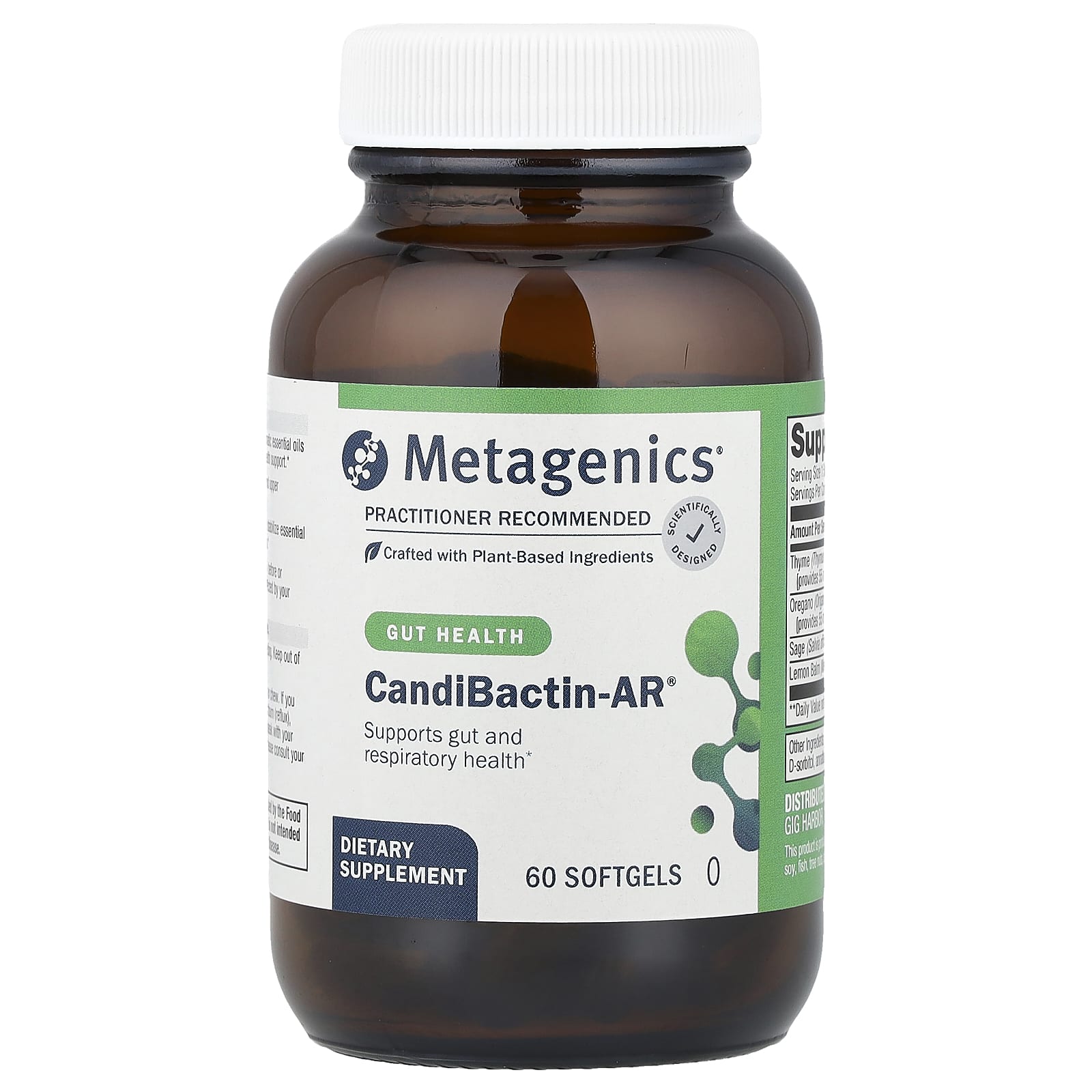 Metagenics: CandiBactin-AR Gut Health (60 Softgels)