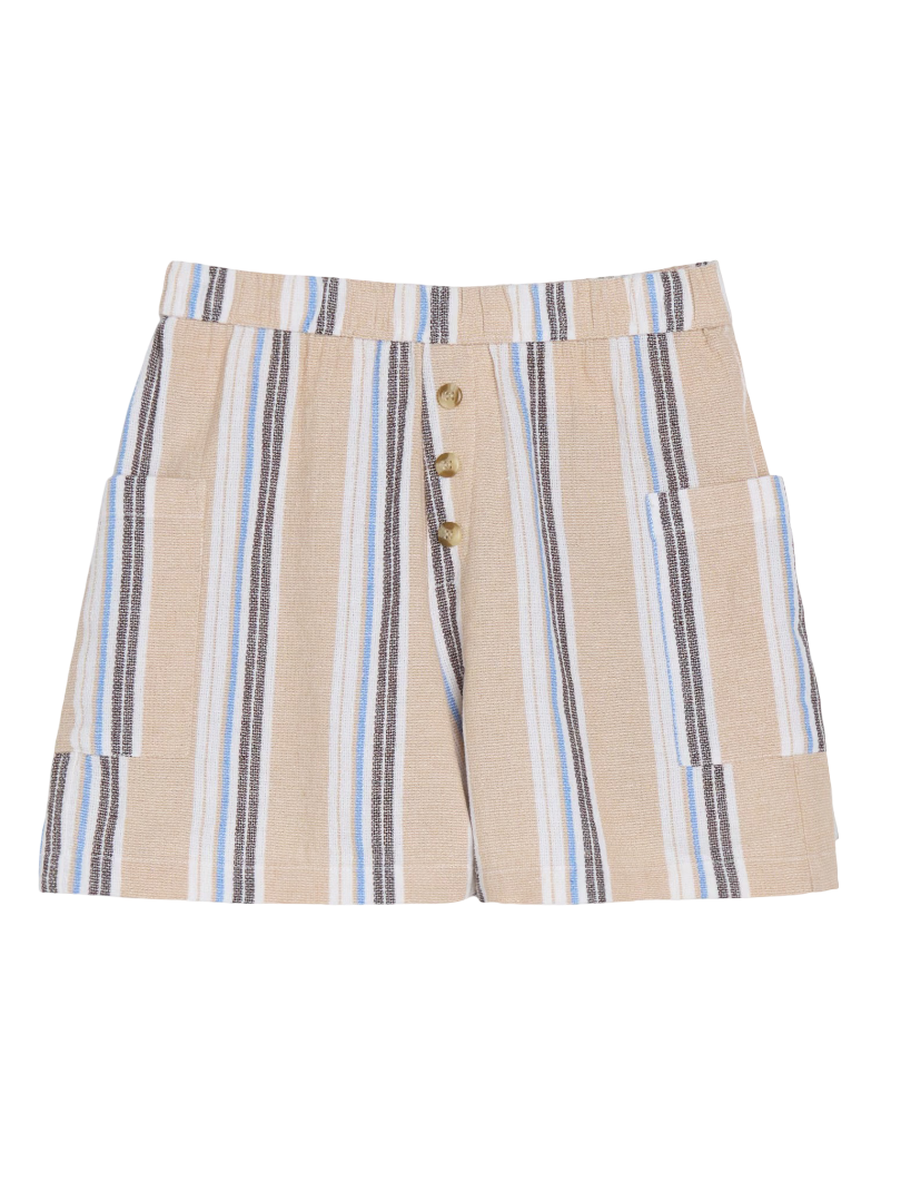 Women's Striped Shorts