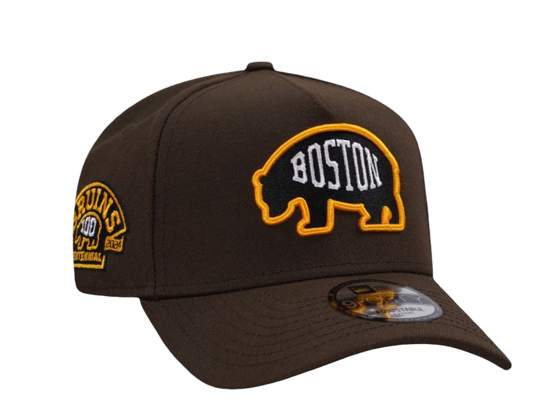 New Era Boston Bruins 100th Anniversary Walnut Prime Edition