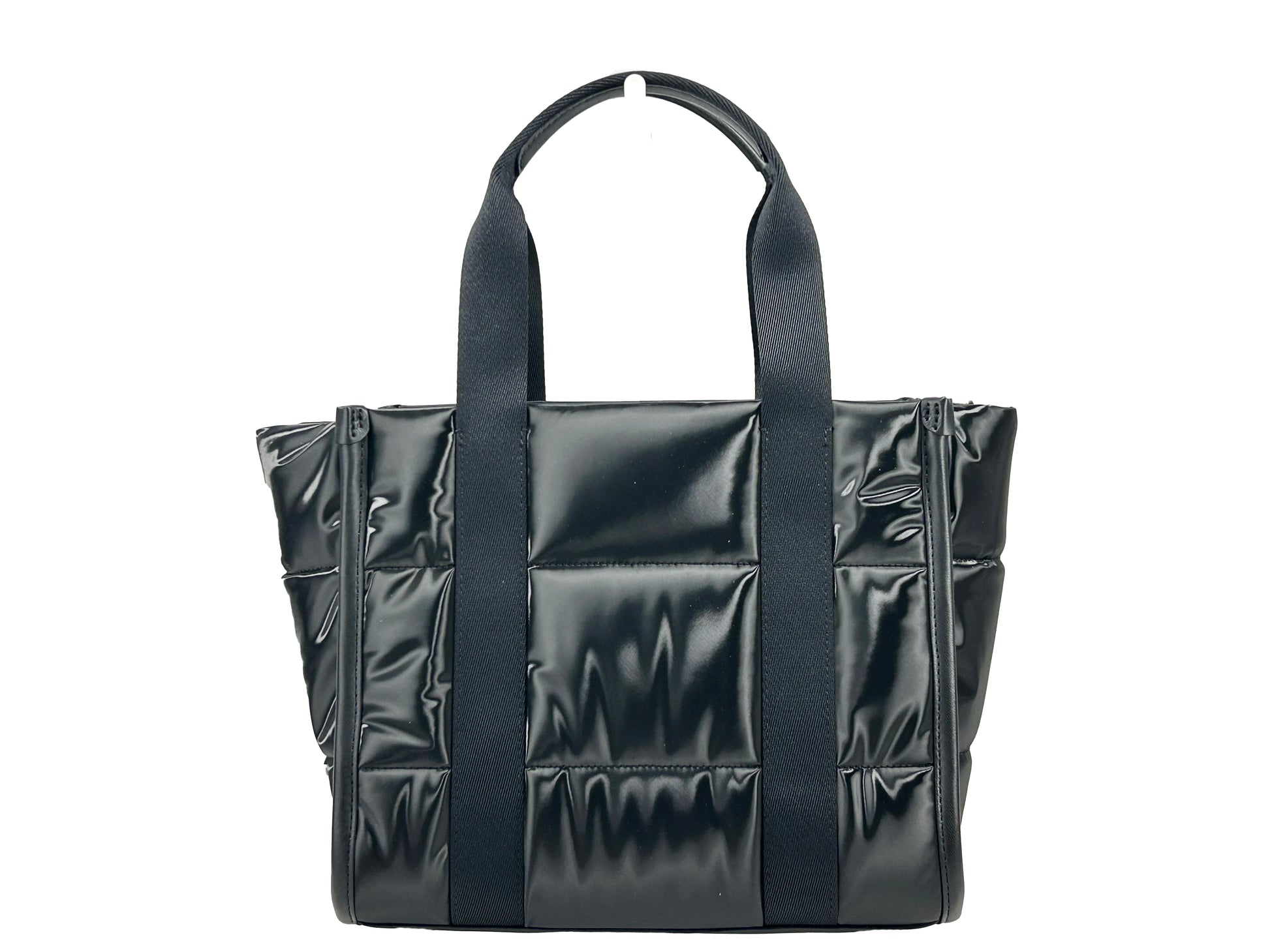 Women's Kip Puffy Small Tote (Black)