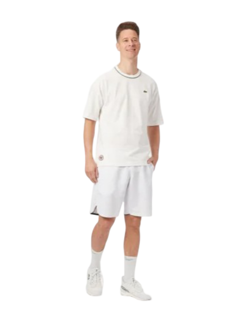 Lacoste: Men's Roland Garros Club Top (White)