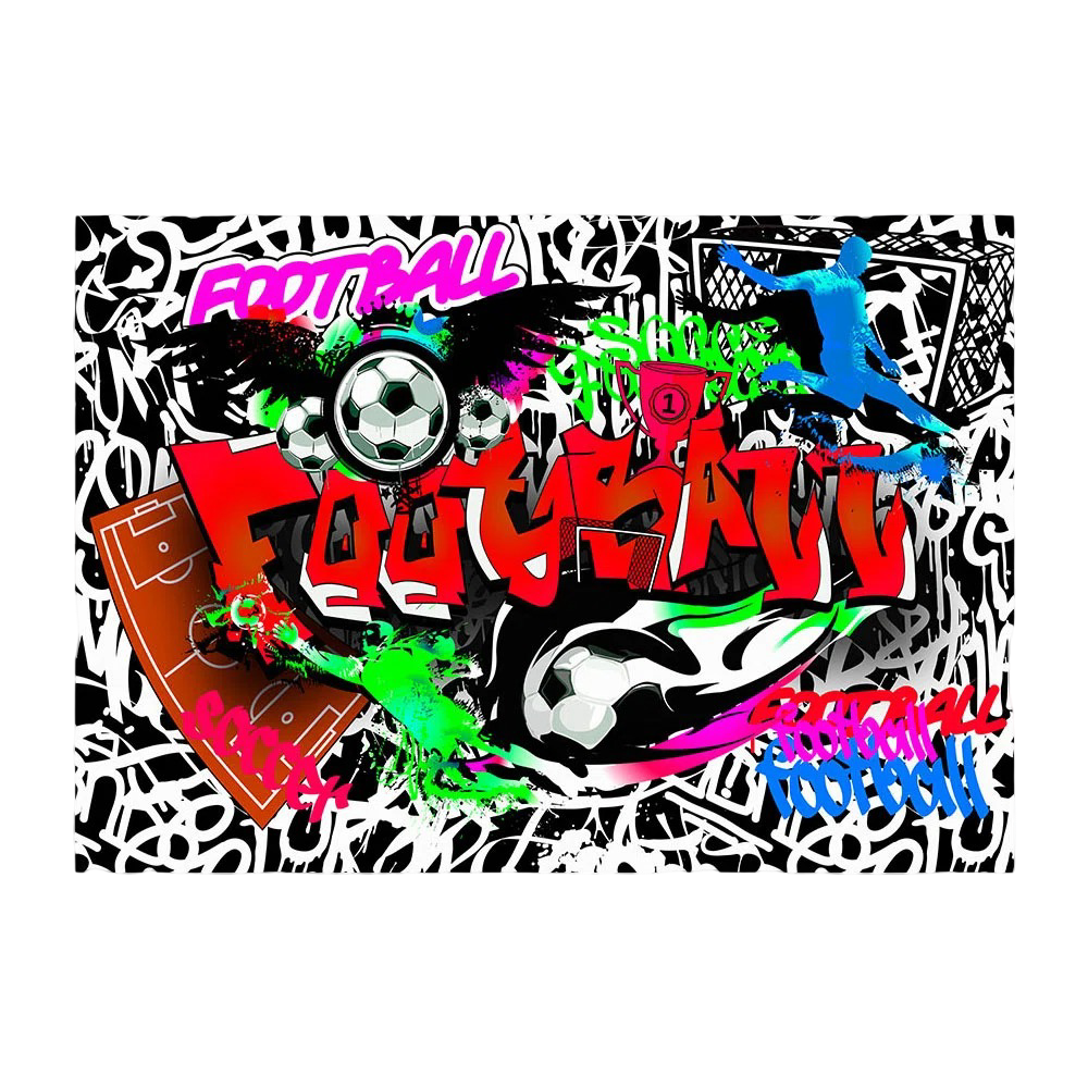 Brayden Studio: Football Graffiti Wallpaper