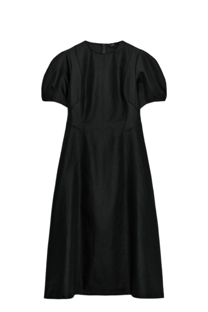 Zw Collection: Linen Blend Midi Dress