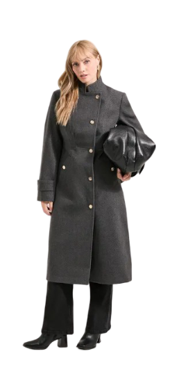 Wallis: Principles by Wallis Button Wrap Coat