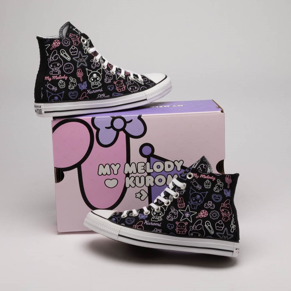 Converse x Hello Kitty and Friends Chuck 70 My Melody & Kuromi (Black/Egret/Brown)