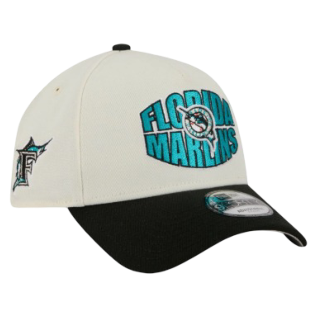 Miami Marlins: Classic Tones A-Frame Snapback (9FORTY)