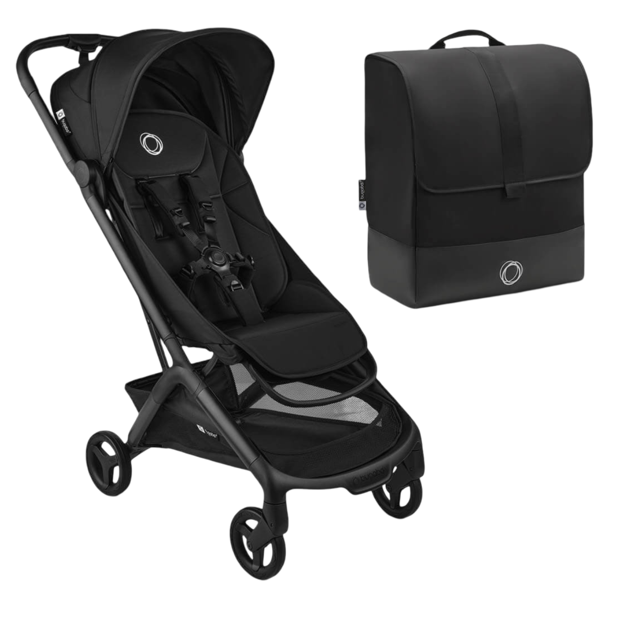 Bugaboo Butterfly 2 Stroller + Free Transport Bag  (Heritage Black)