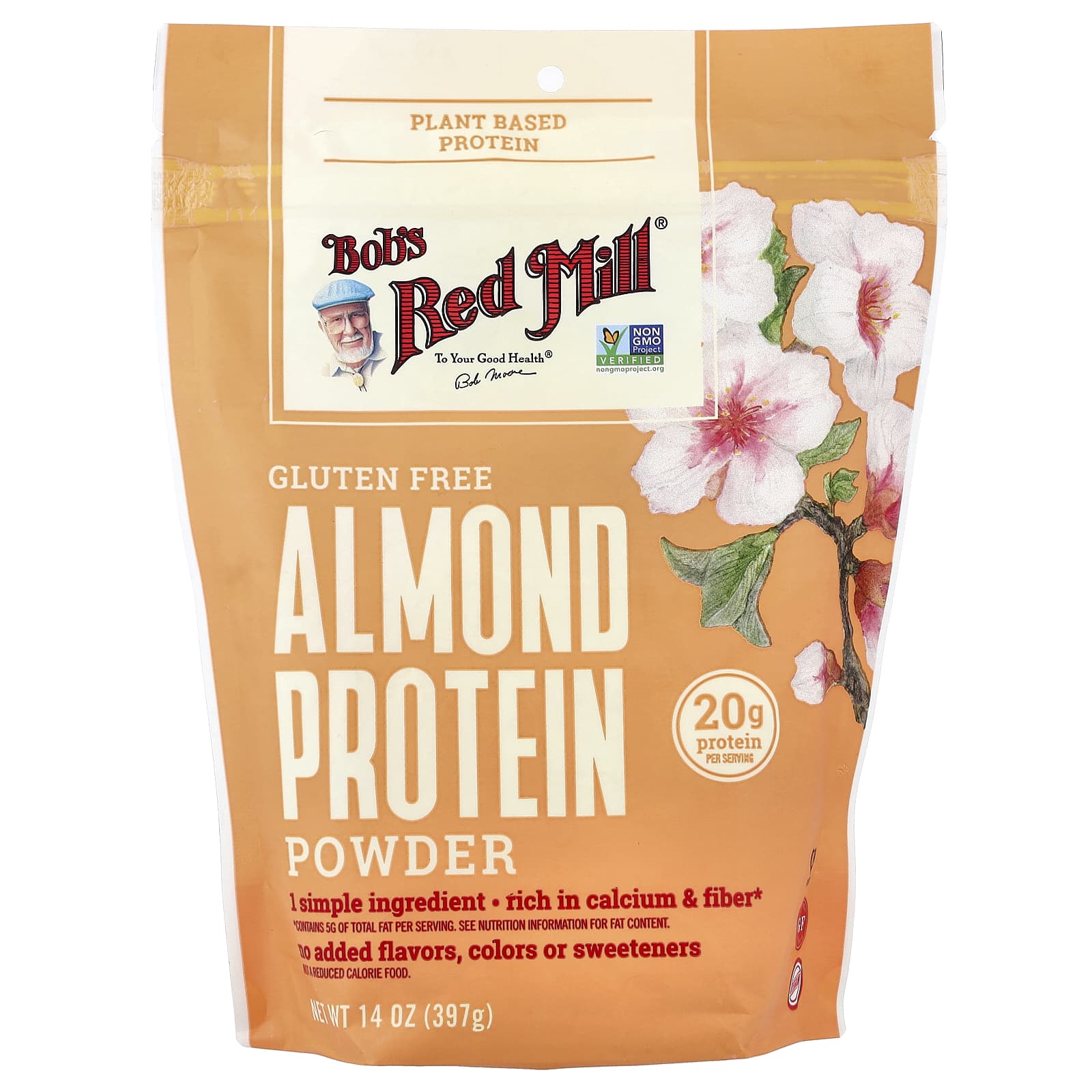 Bob's Red Mill: Almond Protein Powder, Gluten Free (14 oz / 397g)