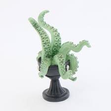 Hallows Eve Green & Black Tentacle Vase (Green & Black)
