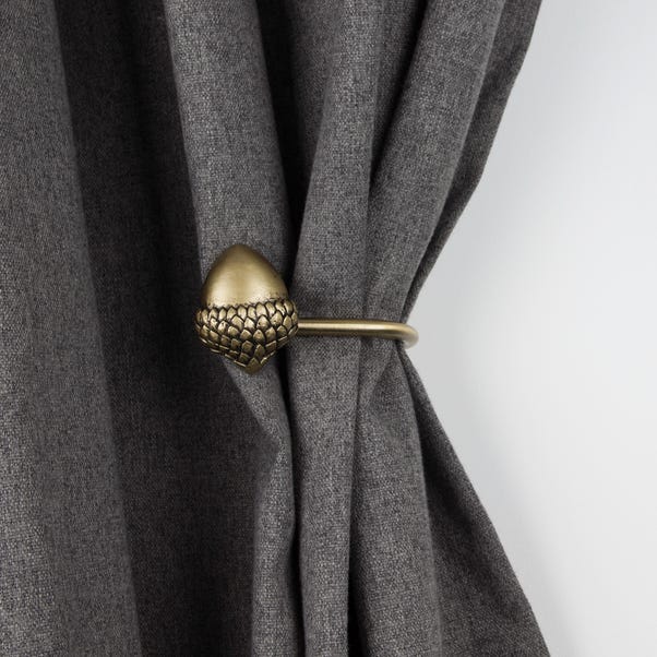 MM Bee Holdback Pair (Antique Brass)