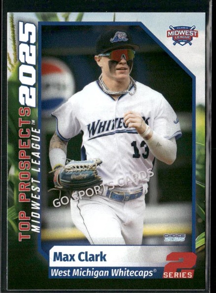 2025 Midwest League Top Prospects MWL 2nd Max Clark