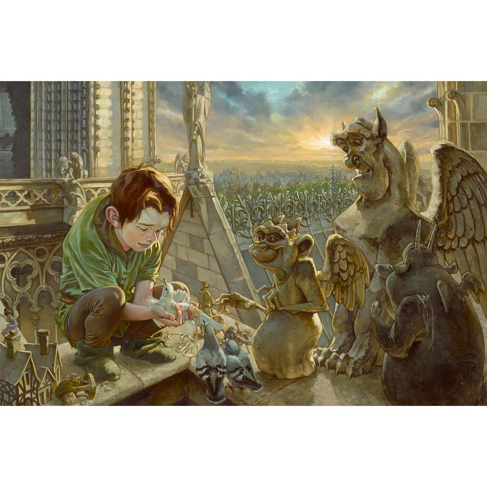 The Hunchback Of Notre Dame "God Help The Outcasts" Gallery Wrapped Canvas by Heather Edwards - Signed Limited Edition