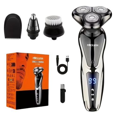 Miguan: Men's 4-in-1 Electric Shaver Set