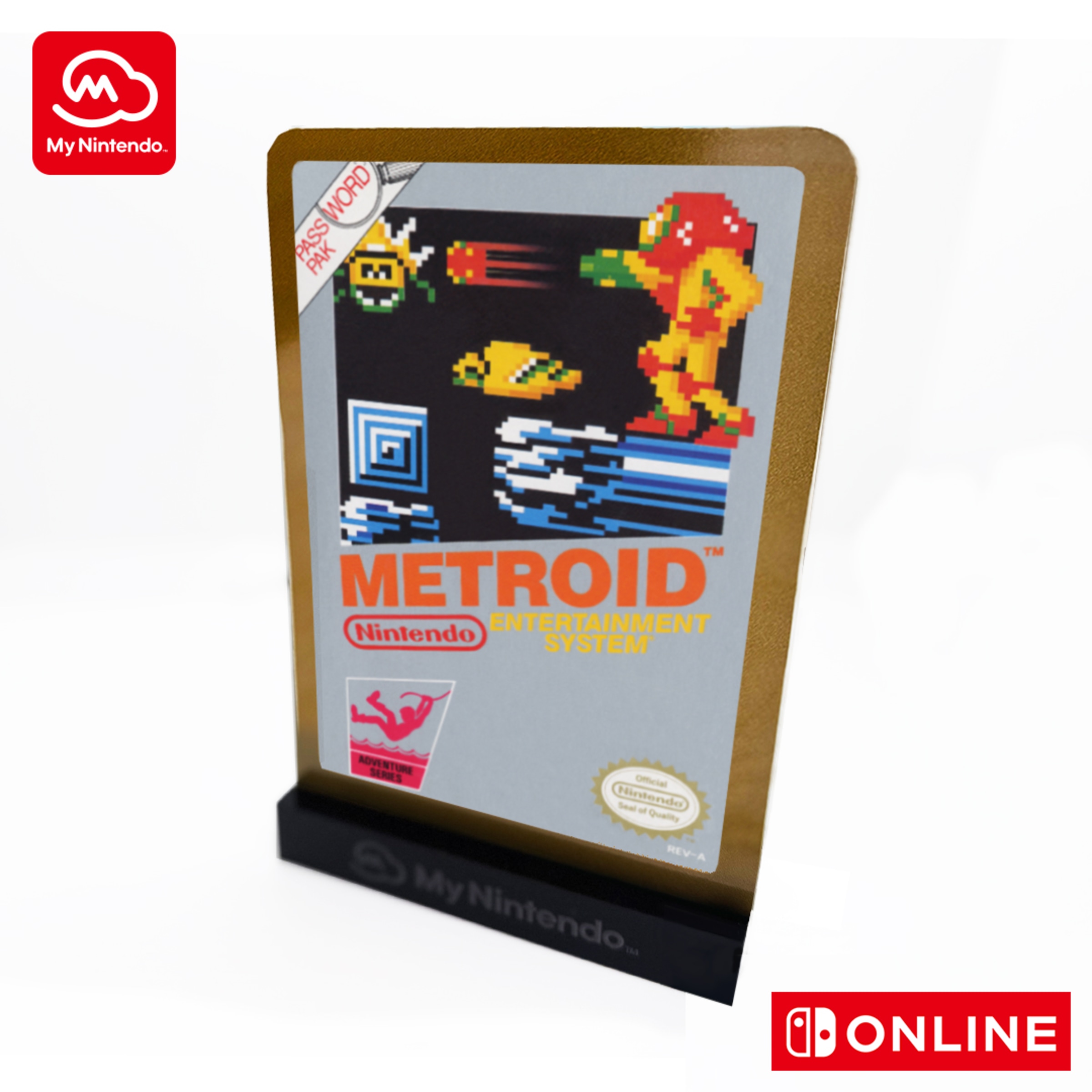 Nintendo Classics: Metroid Desktop Metal Display