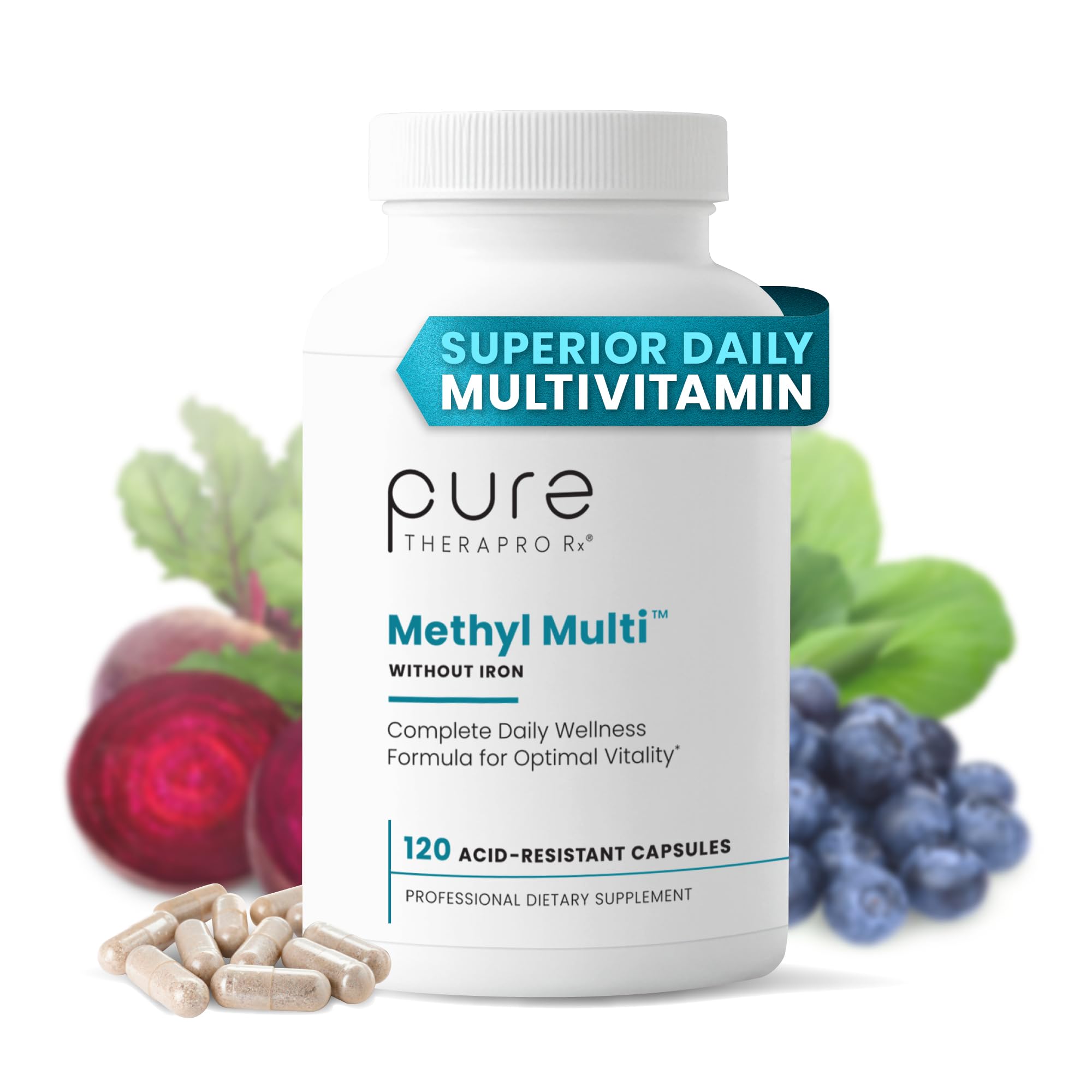 Methyl Multi Without Iron Multivitamin (120 Capsules)