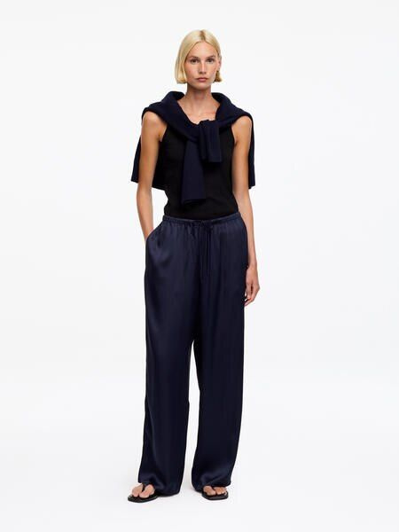 Women's Silk Satin Trousers