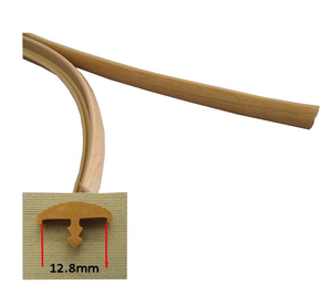 T Barb Tubing (12.8mm Foiled Pear Per Metre)