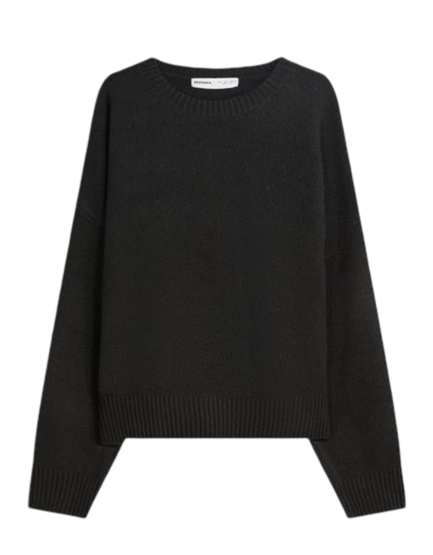 Cropped Jumper (Black)