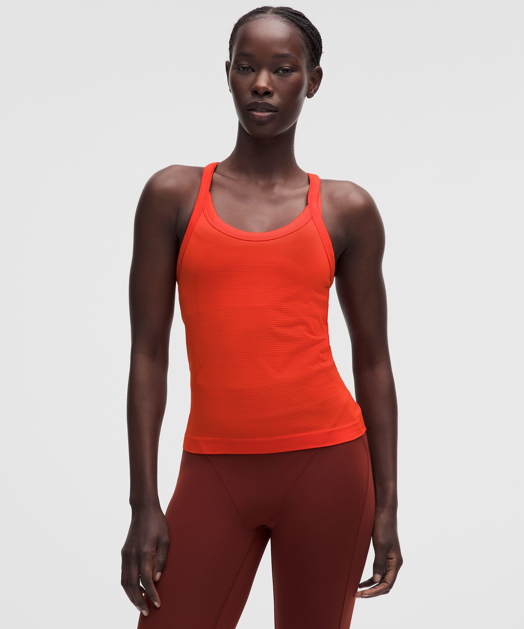 Women's Swiftly Cami Tank Top (Red)