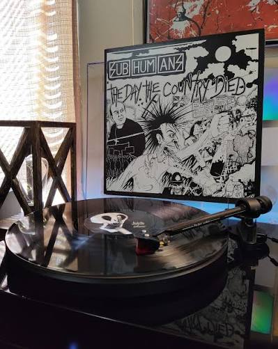 Subhumans: The Day The Country Died - Vinyl LP (Andromeda Marble)