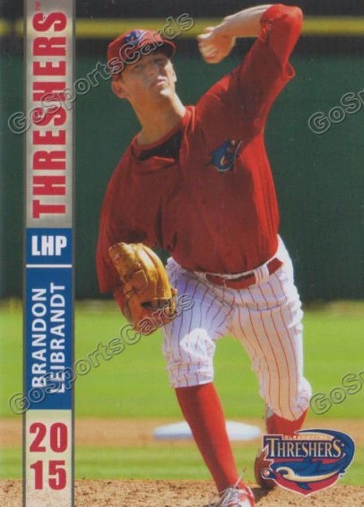 2015 Clearwater Threshers Brandon Leibrandt