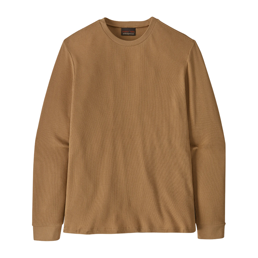 Men's Work Waffle Crewneck (Grayling Brown)