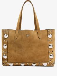 Valentino Garavani: Studded Suede Tote Bag
