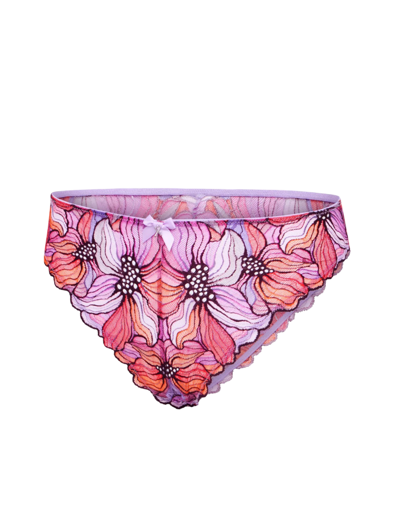Mosaic Floral Lace Cheeky Knickers