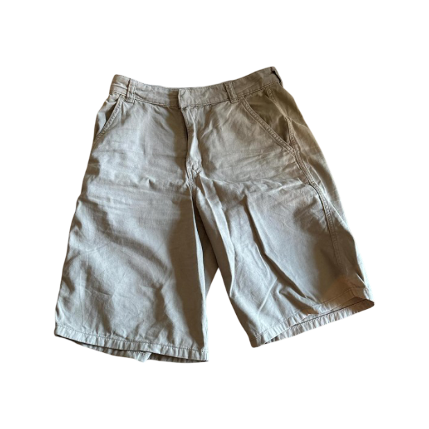 Pull&Bear Women's Shorts (Tan and Cream)