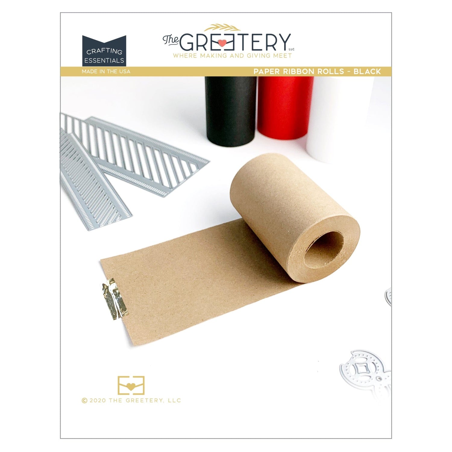 Paper Ribbon Rolls (Kraft)
