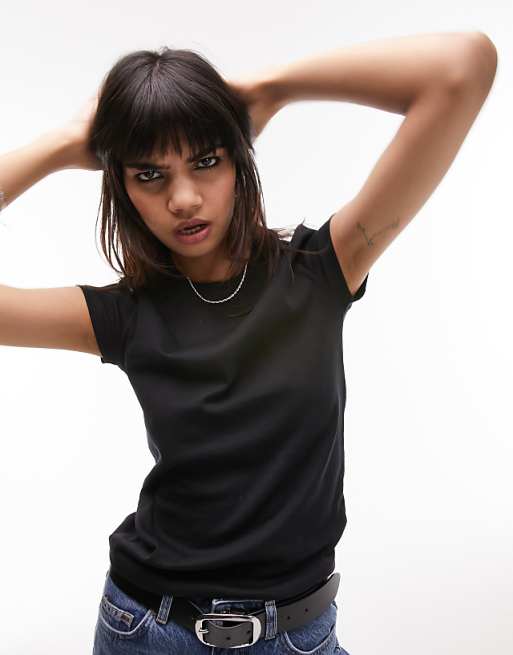 Topshop: Women's Everyday Tee (Black)