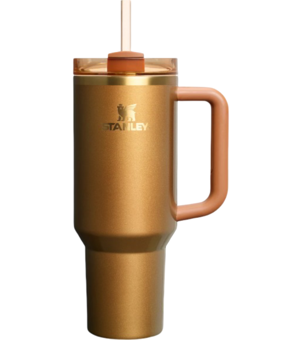 The Copper Tinsel Quencher H2.0 FlowState Tumbler - 40 OZ (Copper Tinsel)