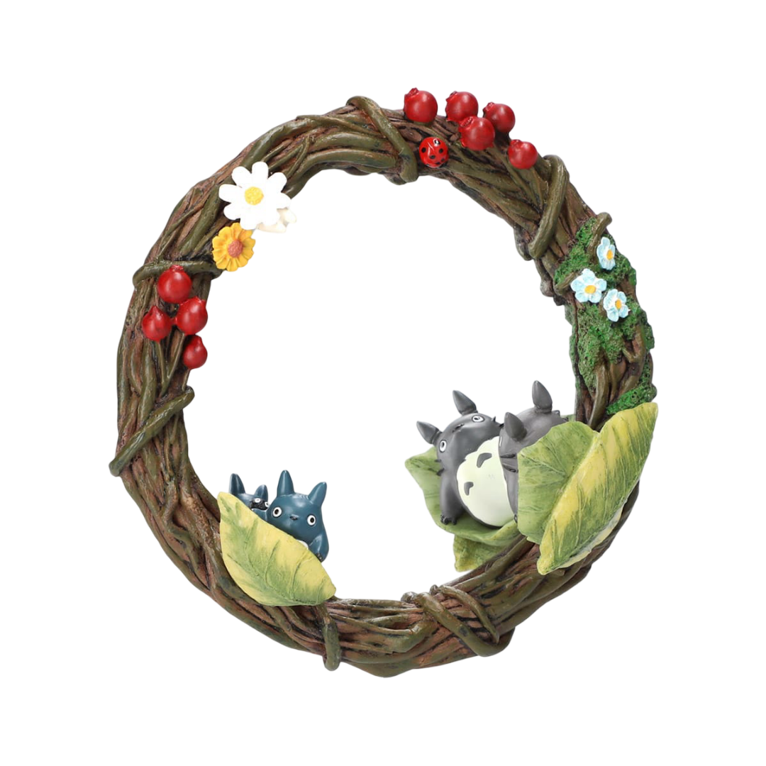 My Neighbor Totoro: Stand Mirror Hide and Seek Wreath