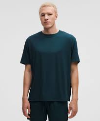 Men's EasySet Training Short-Sleeve Shirt (Indochine Blue)
